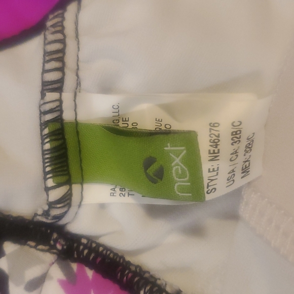 Next Double Up SC Tankini Top Size 32 B/C NWT - Picture 7 of 10